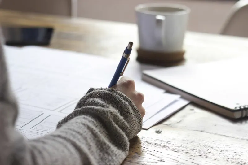 Student studying with ADHD accommodations
